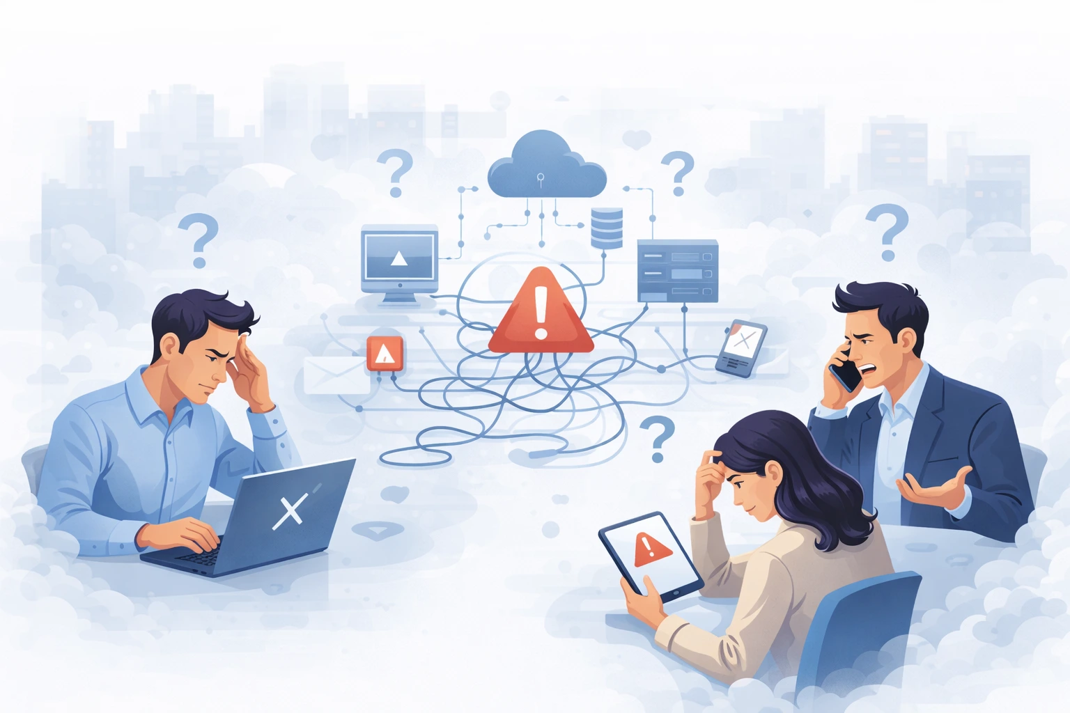 Ecosistema digital descoordinado